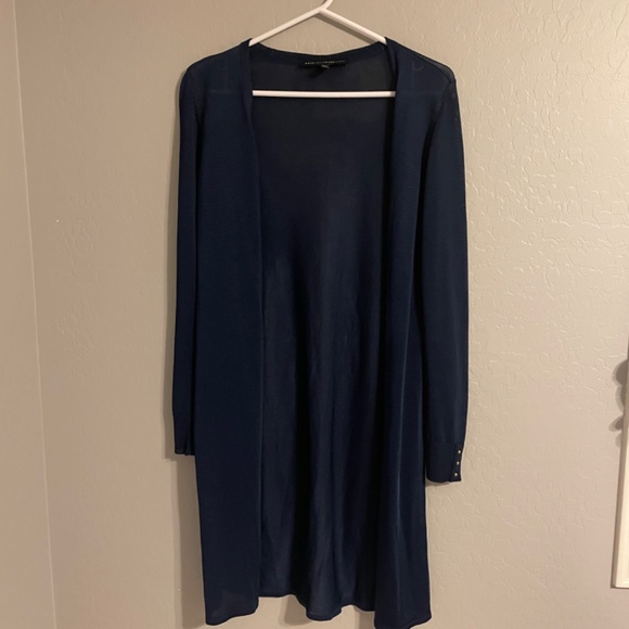 White House and Black Market Cardigan Dark Blue - Picture 1 of 11
